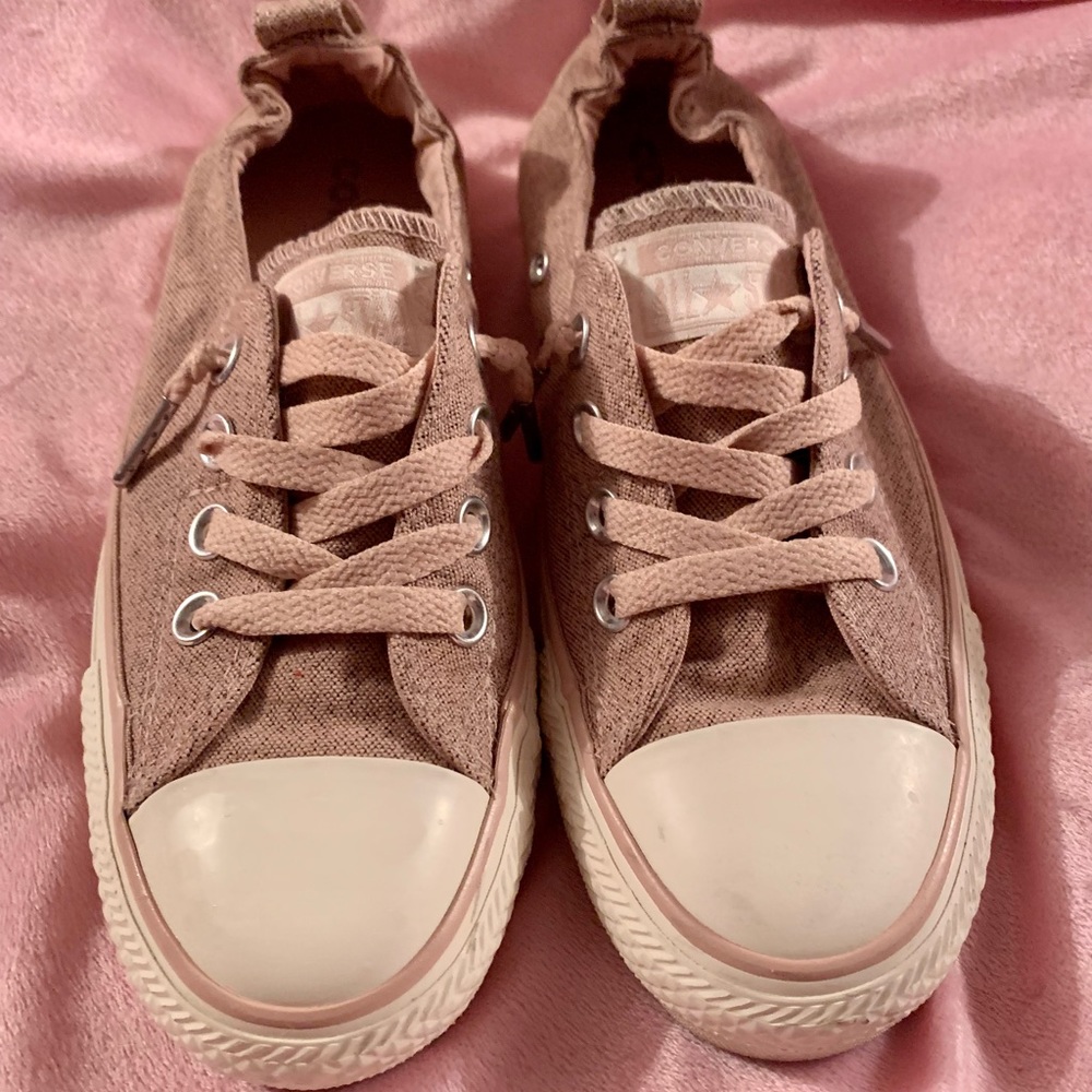 Tan shoreline converse size 6